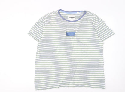Womens UK Size 14 Superdry Green Basic T-Shirt
