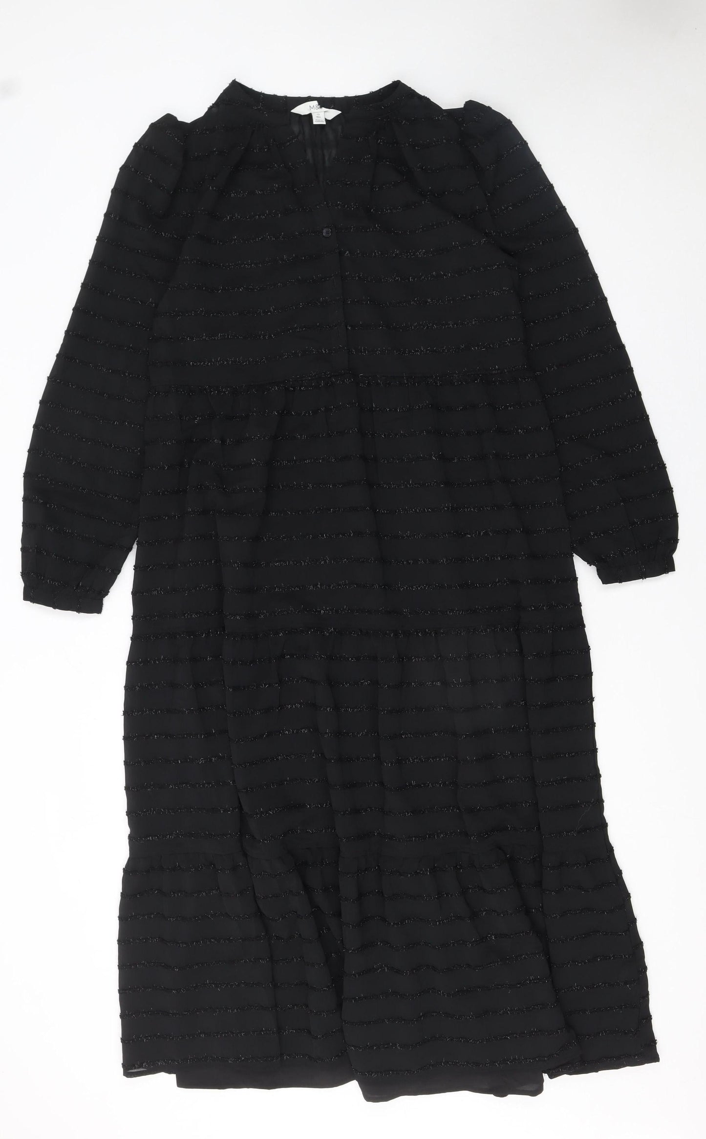 Womens UK Size 12 Marks and Spencer Fit & Flare Dress