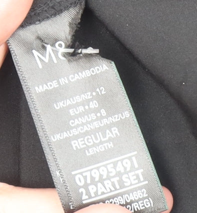 Womens UK Size 12 Marks and Spencer Fit & Flare Dress