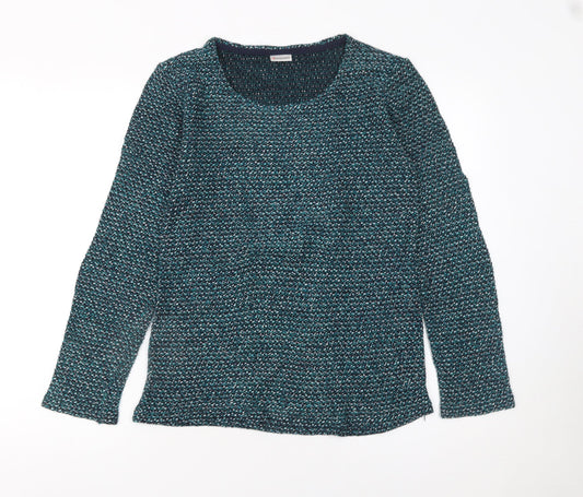 Womens UK Size S Damart Blue Pullover Jumper
