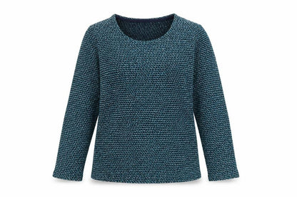 Womens UK Size S Damart Blue Pullover Jumper