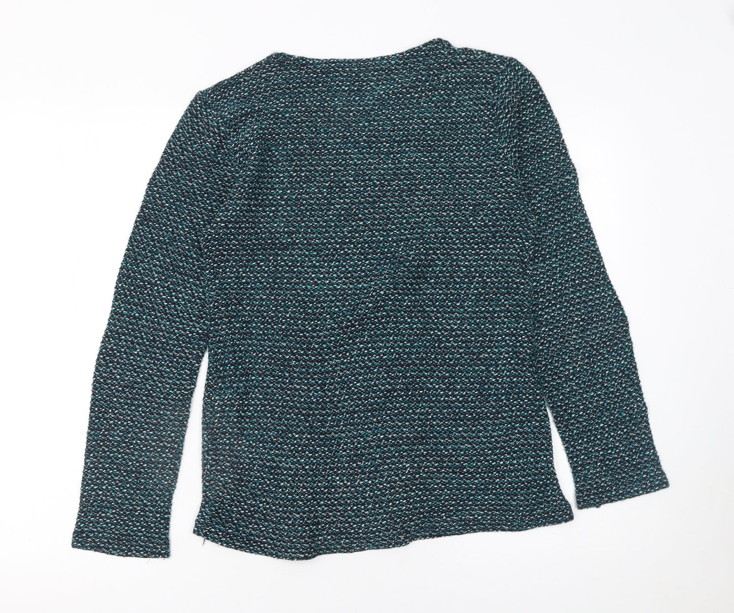 Womens UK Size S Damart Blue Pullover Jumper