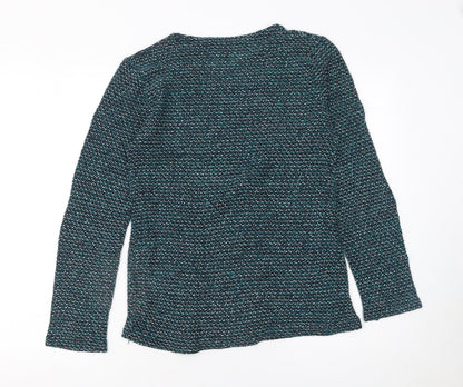Womens UK Size S Damart Blue Pullover Jumper