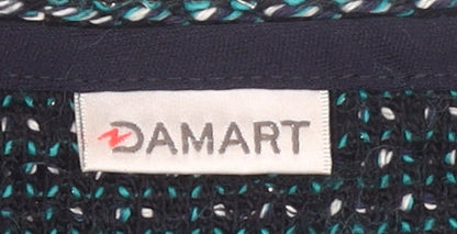 Womens UK Size S Damart Blue Pullover Jumper