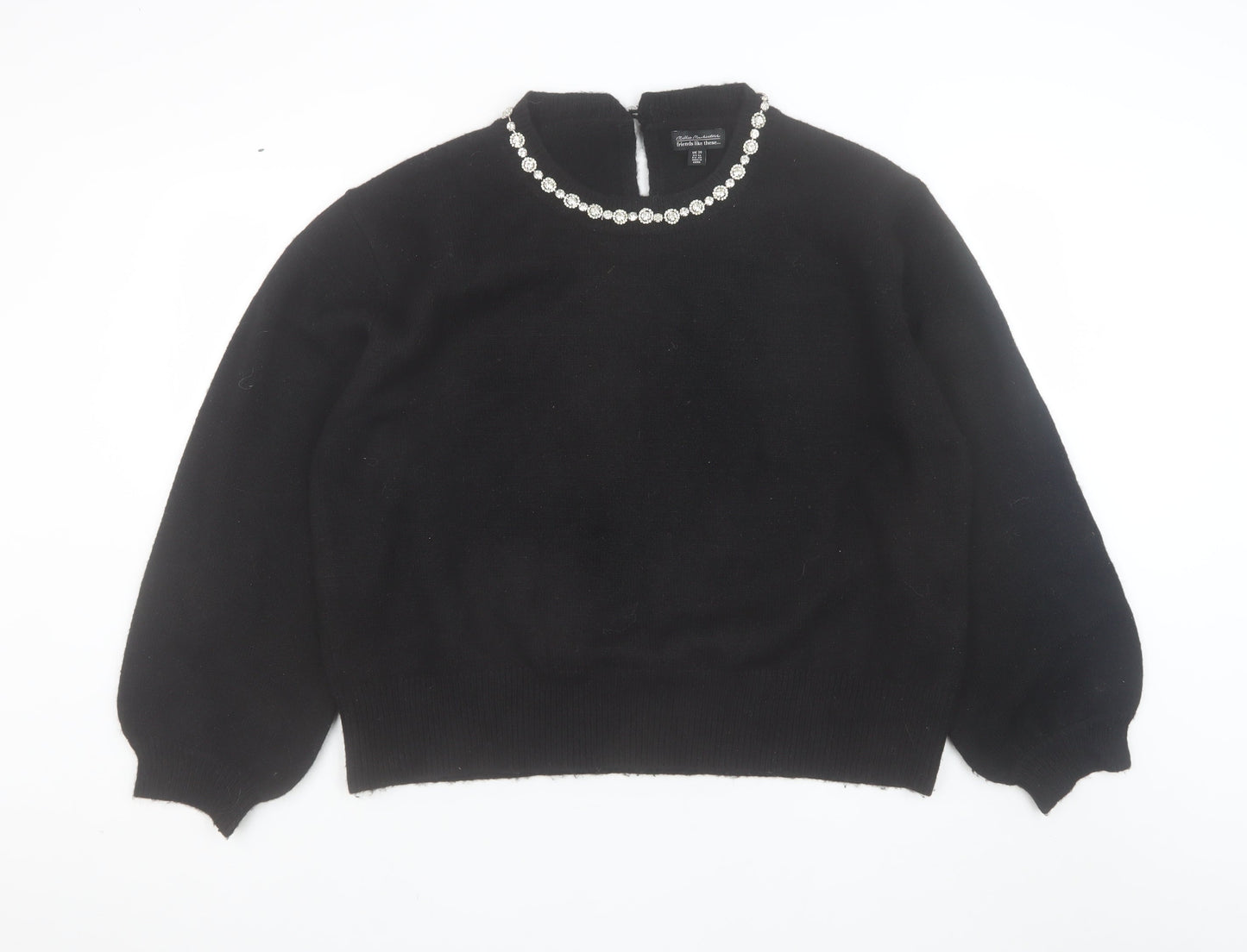 Womens UK Size 20 Millie Mackintosh Black Pullover Jumper