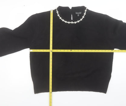 Womens UK Size 20 Millie Mackintosh Black Pullover Jumper