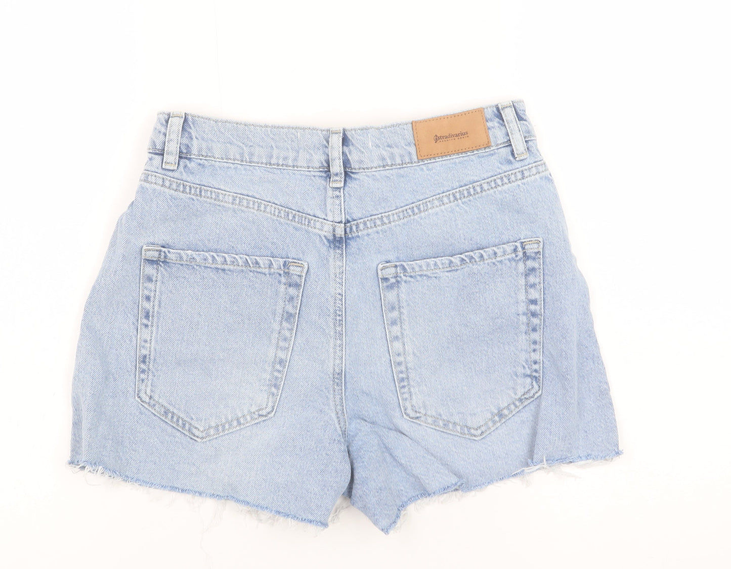 Womens UK Size 8 Stradivarius Relaxed Fit Mom Shorts