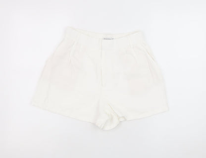 Womens UK Size 8 Stradivarius Regular Fit Chino Shorts
