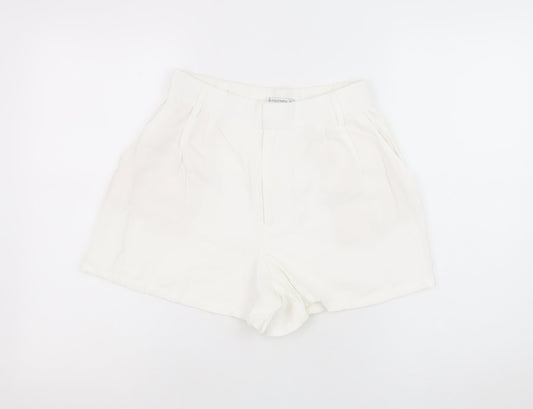 Womens UK Size 8 Stradivarius Regular Fit Chino Shorts