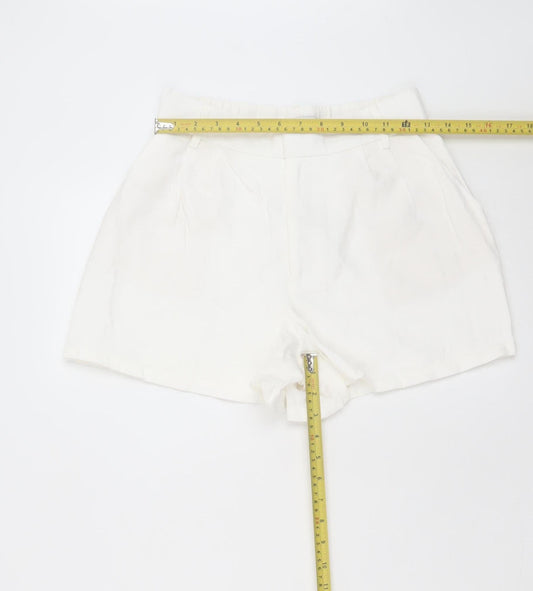 Womens UK Size 8 Stradivarius Regular Fit Chino Shorts