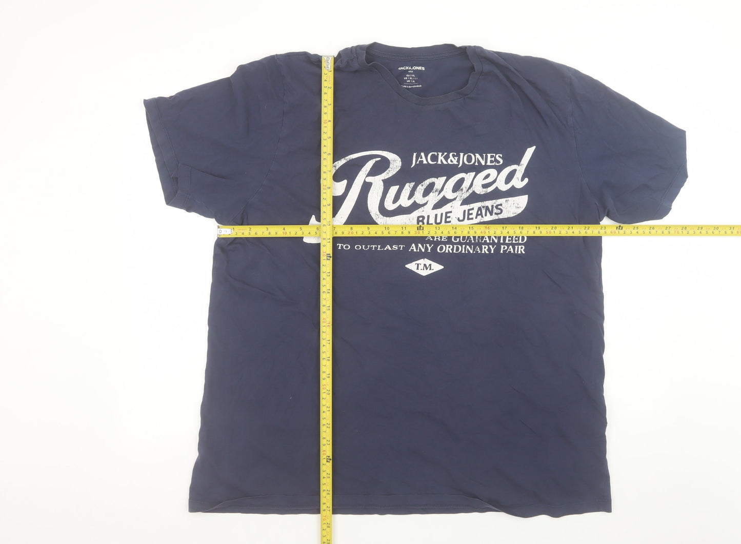 Mens UK Size XL JACK & JONES Blue  T-Shirt