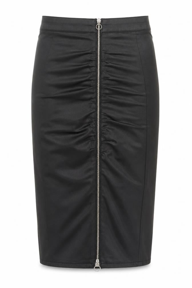 Womens UK Size XS Zara Straight & Pencil Twill Skirt