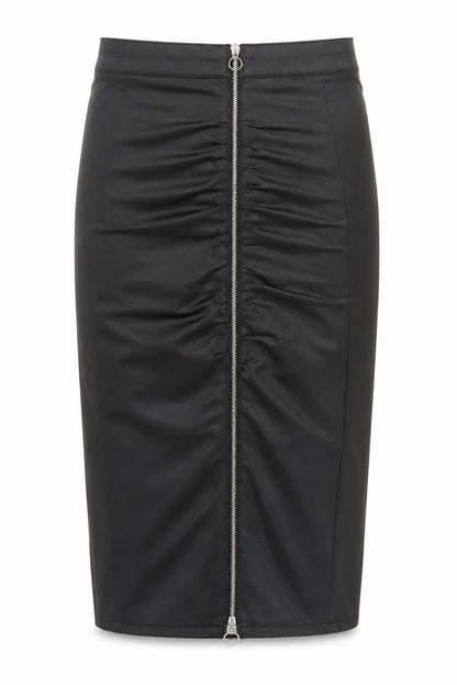 Womens UK Size XS Zara Straight & Pencil Twill Skirt
