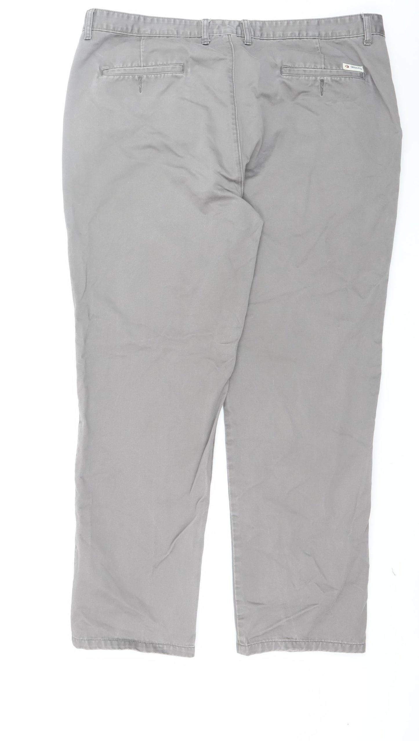 Mens UK Size 44 Destiny Regular Fit Chino Grey Trousers