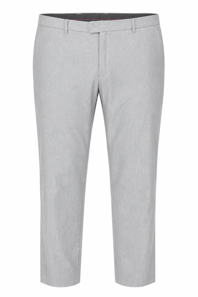 Mens UK Size 42 NEXT Regular Fit Dress Pants Grey Trousers