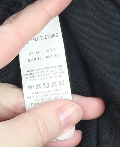 Womens UK Size 12 PRETTYLITTLETHING Bodycon Dress