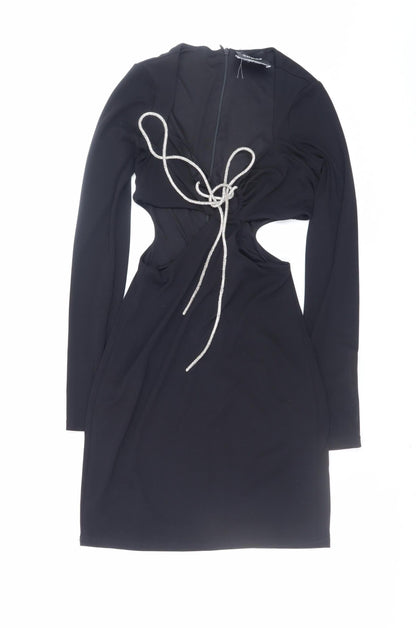 Womens UK Size XS Bershka Bodycon Dress