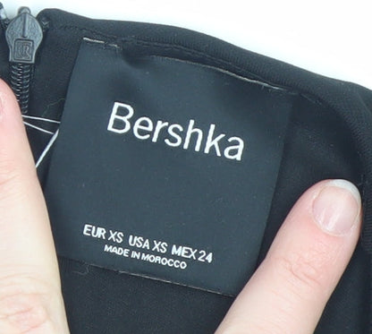Womens UK Size XS Bershka Bodycon Dress