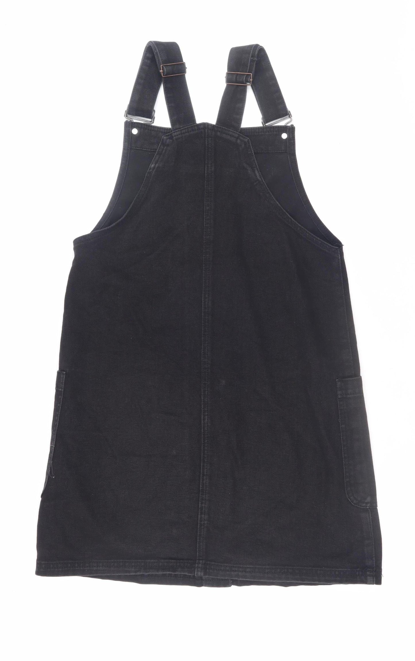 Womens UK Size 10 Red Herring Pinafore/Dungaree Dress