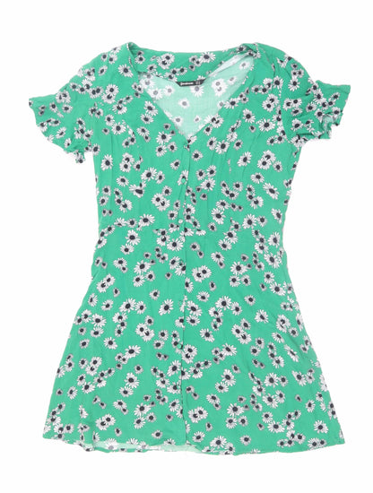 Womens UK Size 8 Stradivarius Skater Dress