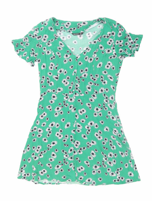 Womens UK Size 8 Stradivarius Skater Dress