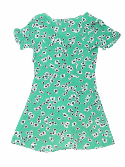 Womens UK Size 8 Stradivarius Skater Dress