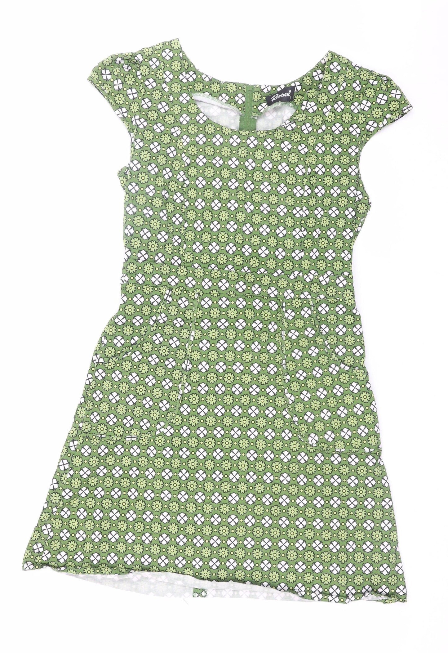 Womens UK Size 8 Revival Fit & Flare Dress
