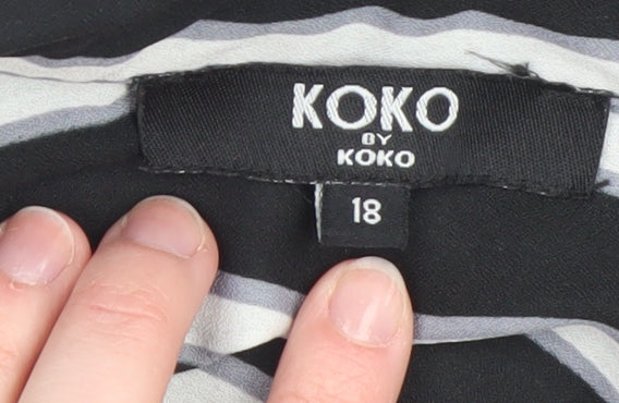 Womens UK Size 18 KOKO Shirt Dress
