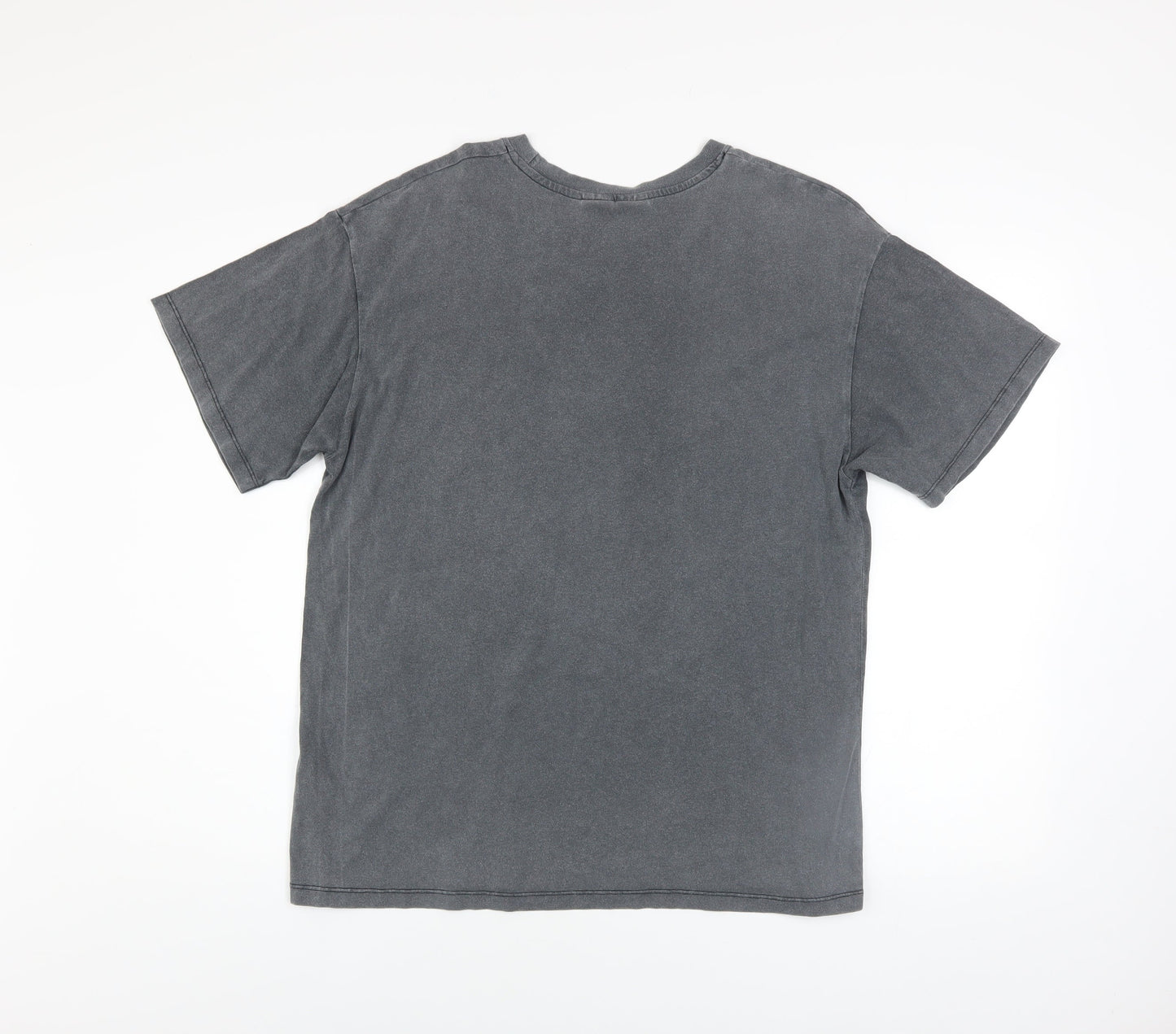 Mens UK Size XS Bershka Grey  T-Shirt