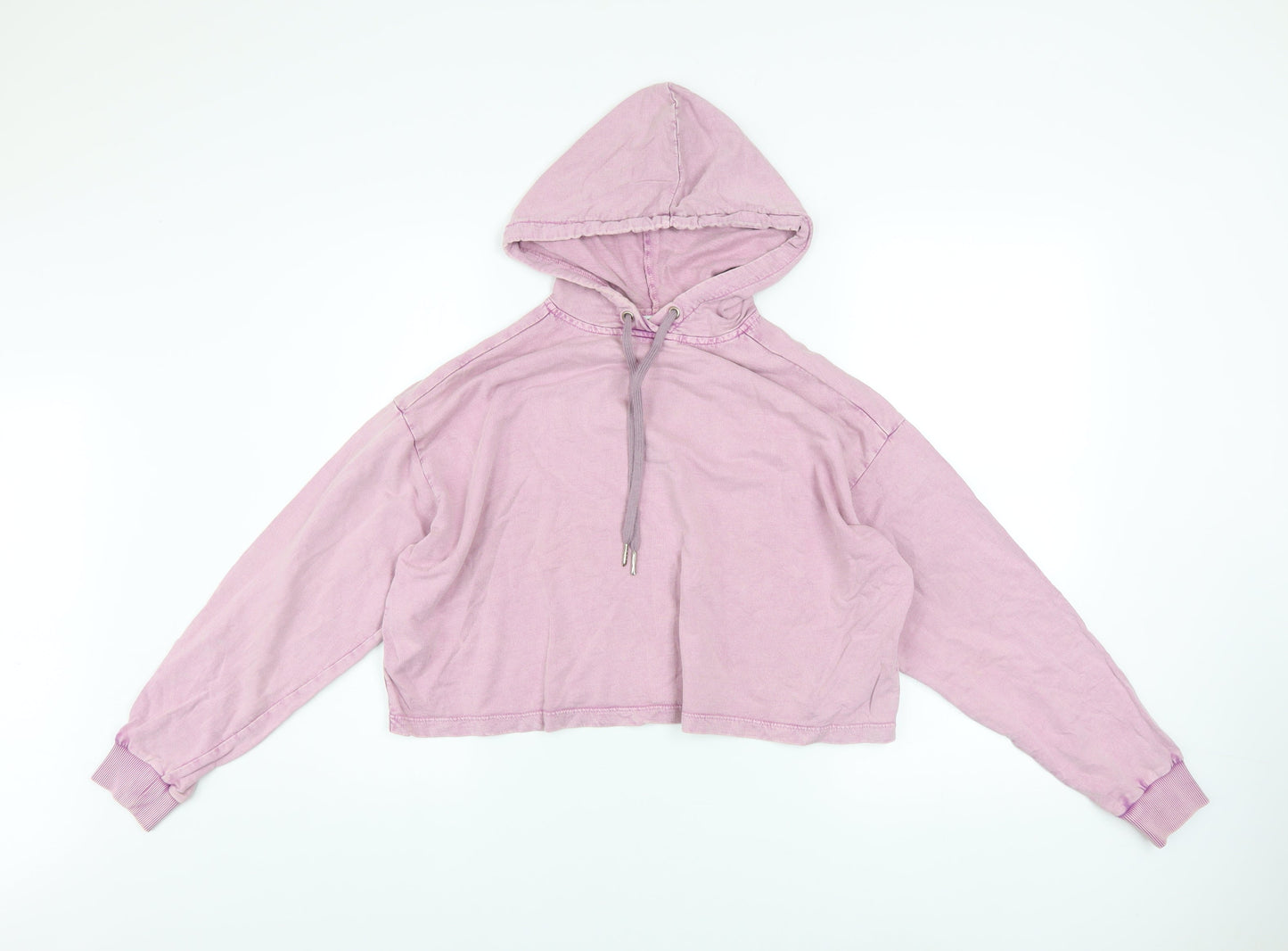 Womens UK Size 6 ASOS Design Pink Pullover Hoodie