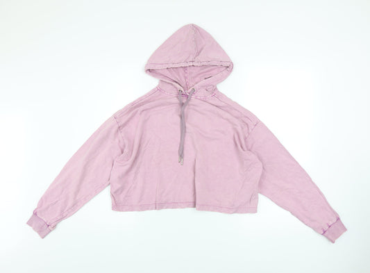 Womens UK Size 6 ASOS Design Pink Pullover Hoodie
