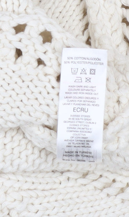 Womens UK Size 12 Savida Ivory Vest Jumper