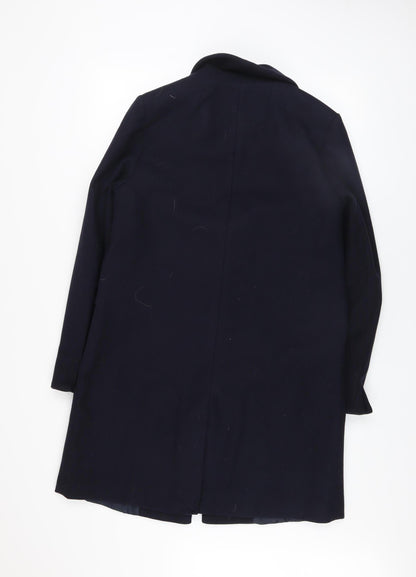 Womens UK Size 12 Primark Black Overcoat