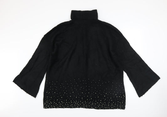 Womens UK Size 20 NEXT Black Pullover Jumper