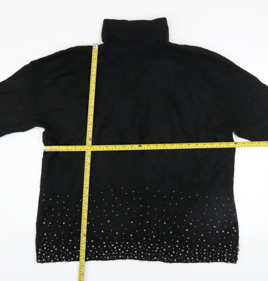 Womens UK Size 20 NEXT Black Pullover Jumper