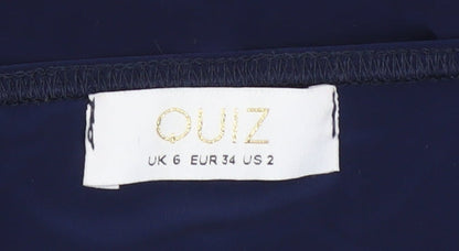 Womens UK Size 6 Quiz Bodycon Dress