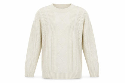 Mens UK Size XL River Island Ivory Pullover Jumper