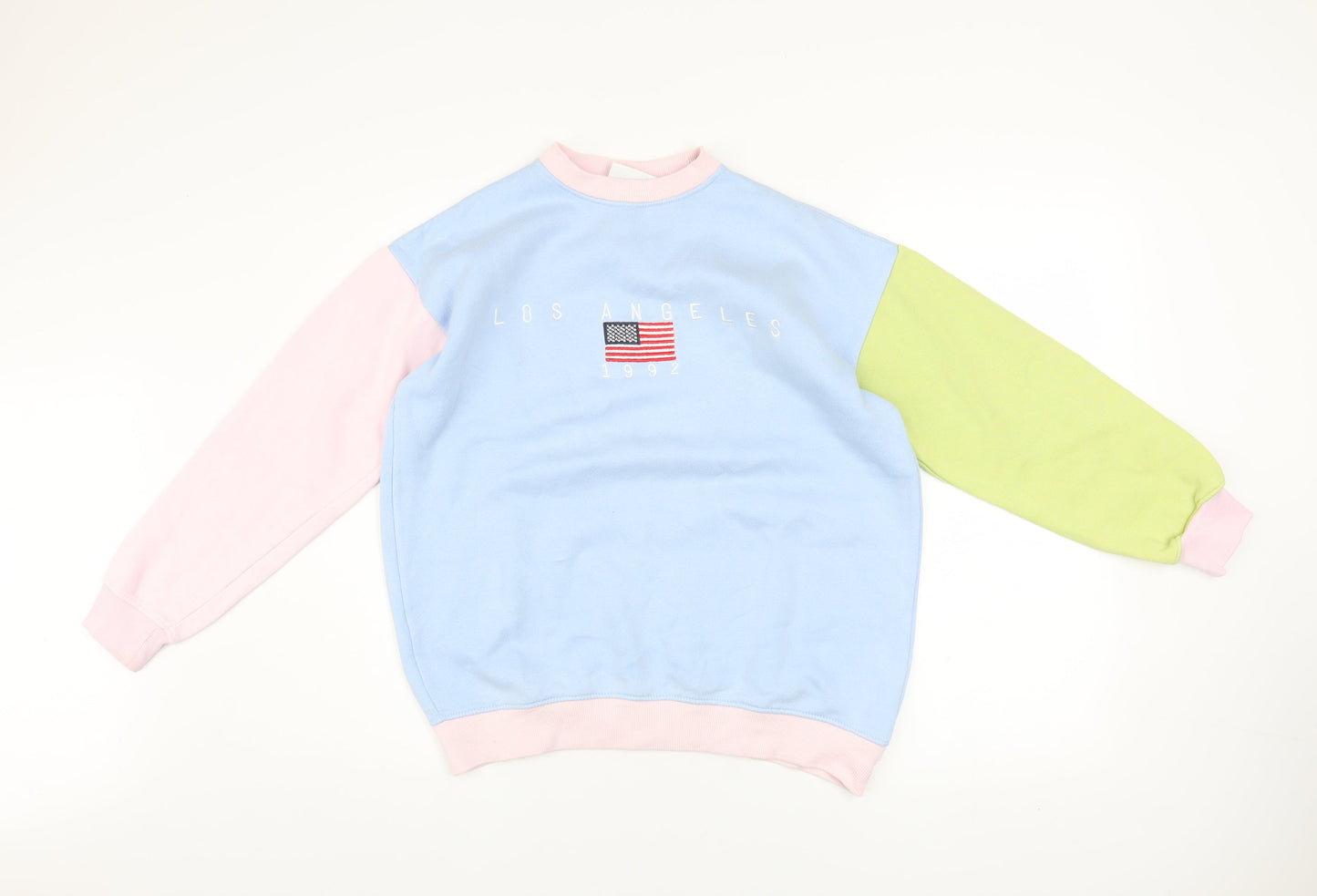 Womens UK Size 6 Daisy Street Multicoloured Pullover Sweatshirt