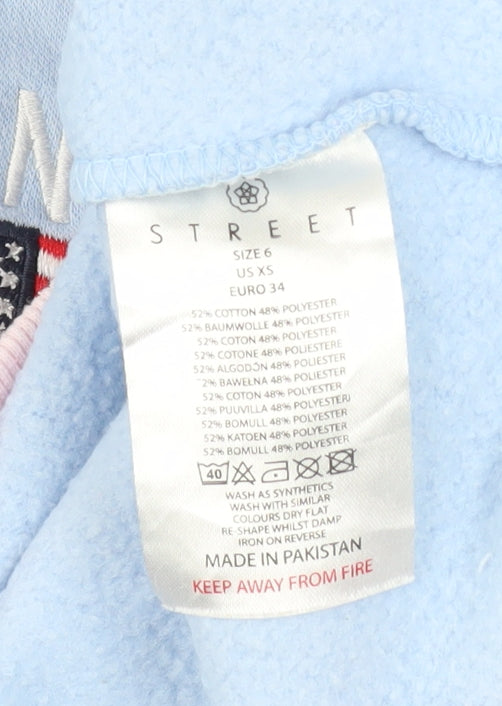 Womens UK Size 6 Daisy Street Multicoloured Pullover Sweatshirt