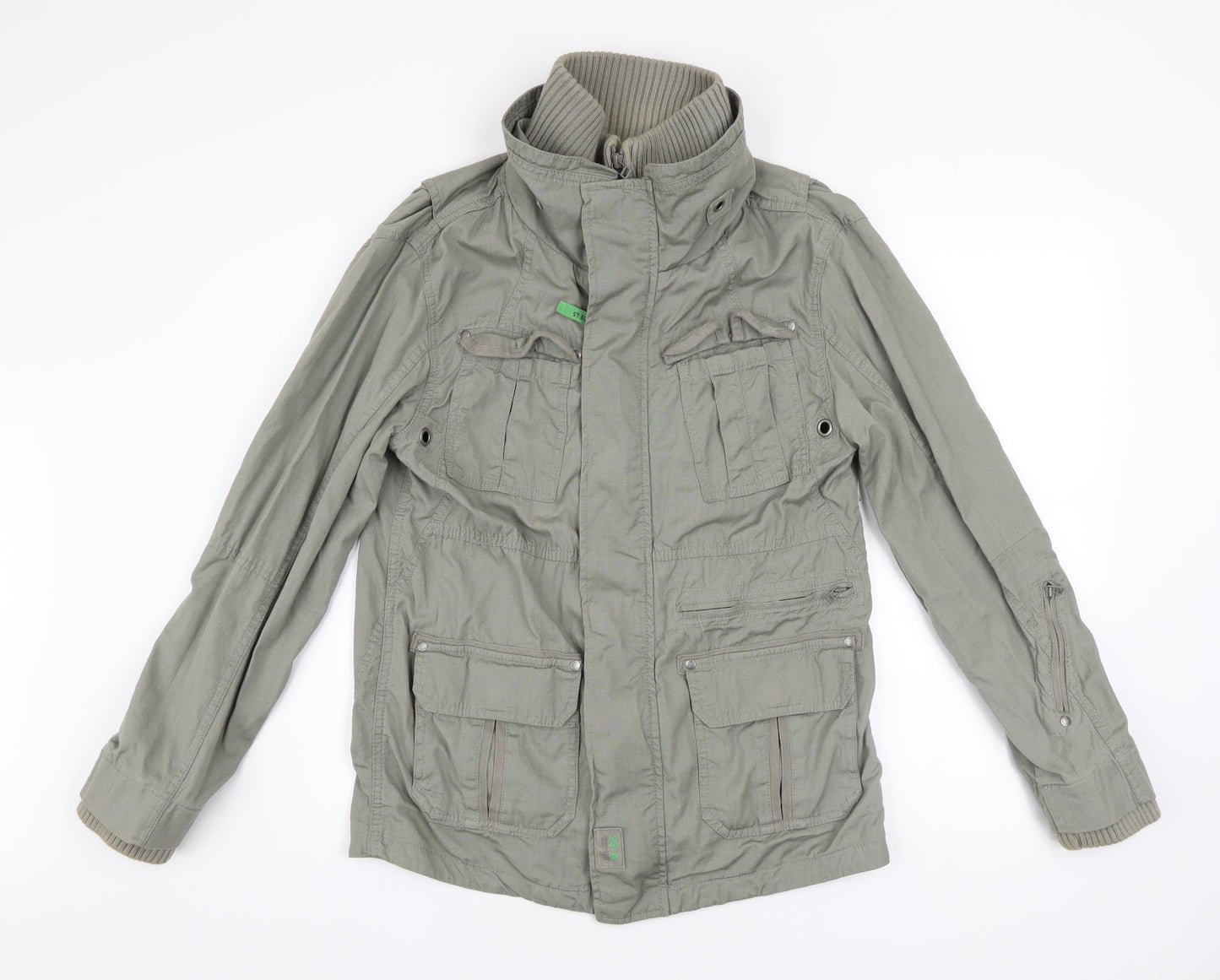 Boys UK Size 12 Years NEXT Green Military Jacket