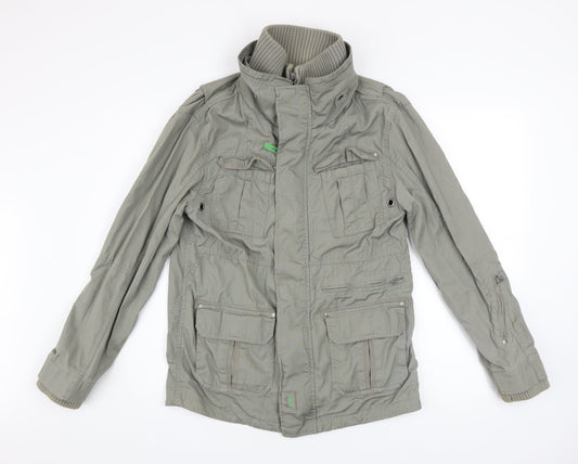 Boys UK Size 12 Years NEXT Green Military Jacket