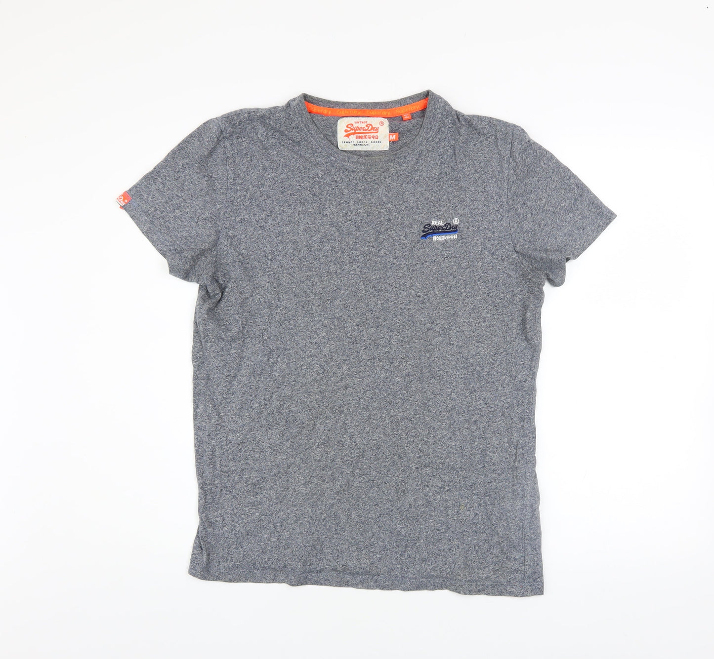 Mens UK Size M Superdry Grey  T-Shirt