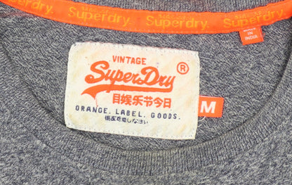 Mens UK Size M Superdry Grey  T-Shirt