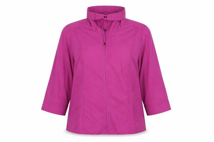 Womens UK Size 16 Jensen Purple Basic Jacket