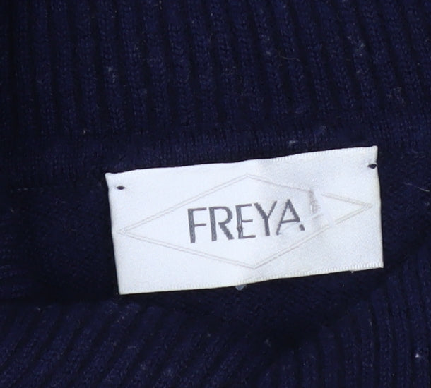 Womens UK Size 18 Freya Blue Pullover Jumper