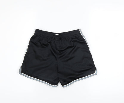 Nike Boys Black 12-13 Years Athletic Mesh Sports Shorts