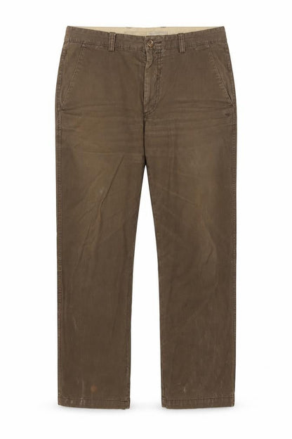 Mens UK Size L DOCKERS Regular Fit Chino Brown Trousers