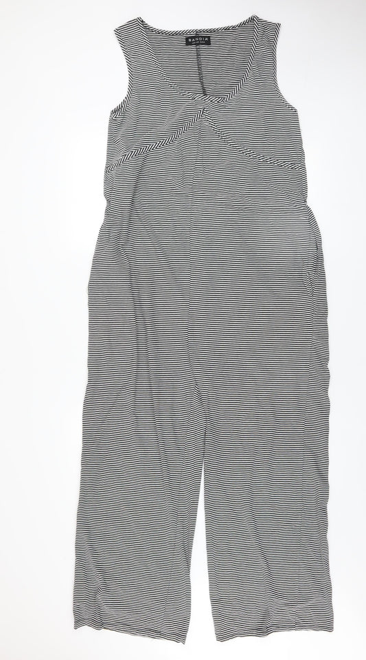 Womens UK Size 12 Bandia One-Piece Black Jumpsuit