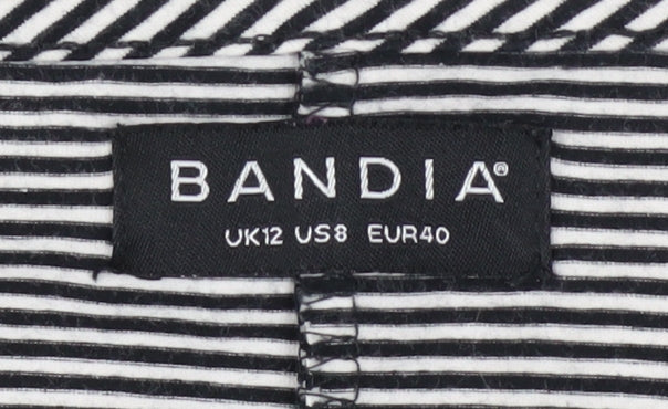 Womens UK Size 12 Bandia One-Piece Black Jumpsuit