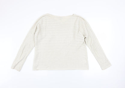 Womens UK Size L Tommy Bahama Ivory Pullover Jumper